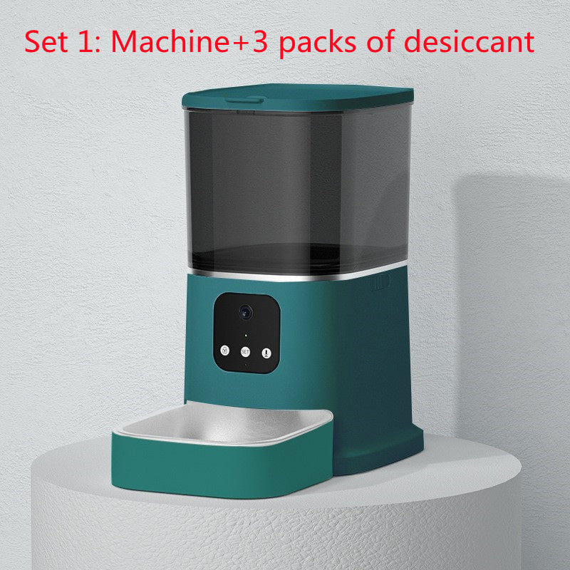 Distributeur automatique intelligent pour animaux (WiFi, APP, voix, portions contrôlées).