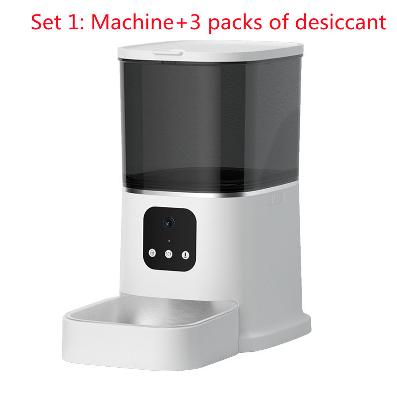 Distributeur automatique intelligent pour animaux (WiFi, APP, voix, portions contrôlées).