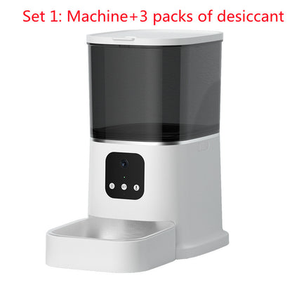 Distributeur automatique intelligent pour animaux (WiFi, APP, voix, portions contrôlées).
