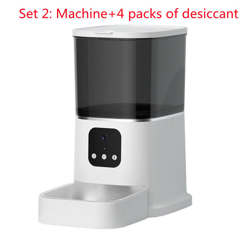 Distributeur automatique intelligent pour animaux (WiFi, APP, voix, portions contrôlées).